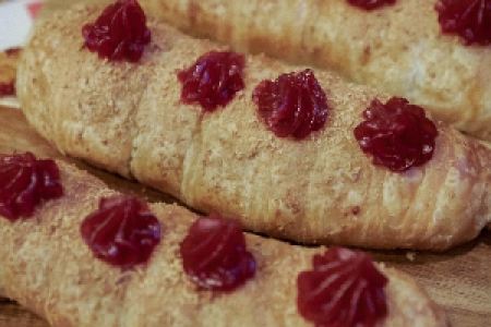 Palito de Queso y Guayaba Horneado