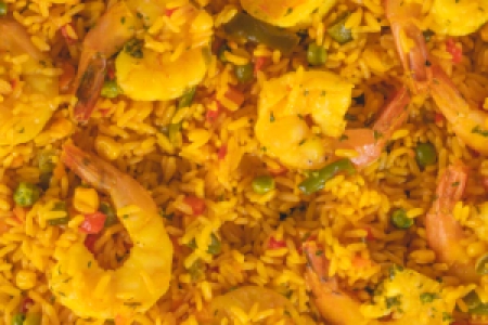 ARROZ CON CAMARONES CATERING