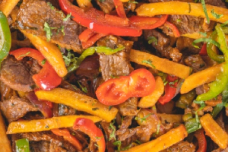 CARNE SALTEADA CATERING