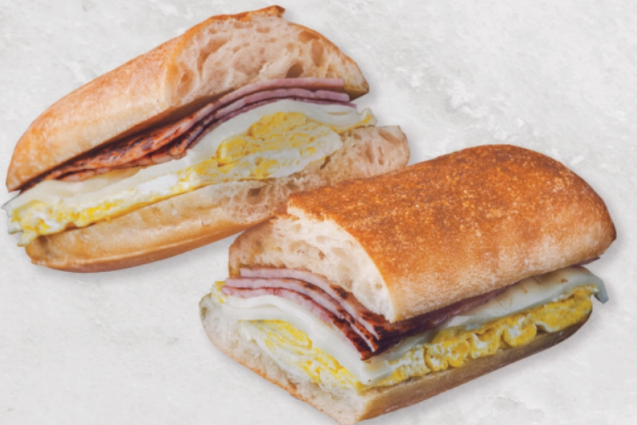 Jamon y Huevos Sandwich